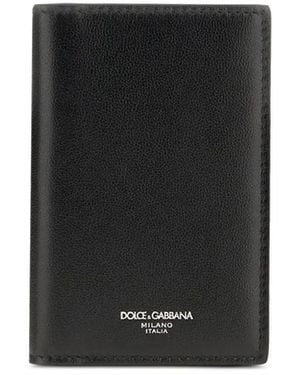 Dolce & Gabbana Bi Fold Wallet - Zwart