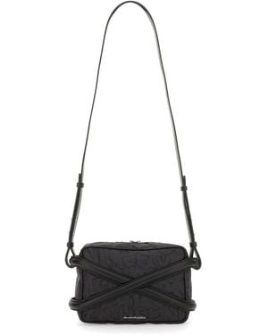 McQueen The Harness Zipped Camera Bag - White
