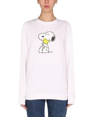 Moaconcept "Snoopy" Sweatshirt - White