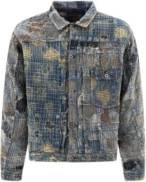 Kapital "Boro Spring" Overshirt Jacket - Grey