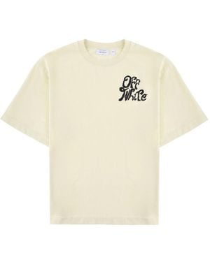 Off-White c/o Virgil Abloh T Shirt Con Logo - White