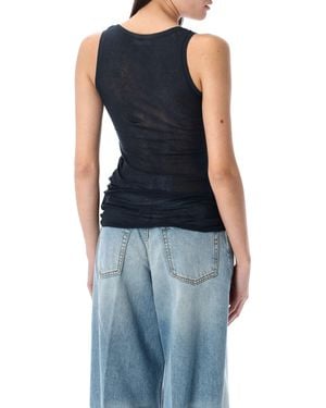 American Vintage Amerikaner Vintage Top Blue - Blau