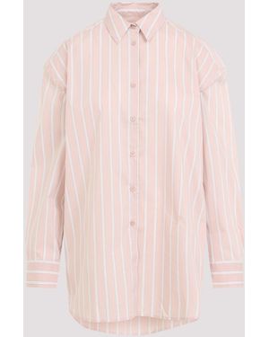 Frankie Shop Oana Cotton Blouson Shirt - Pink