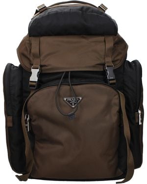 Prada Zaini And Marsupi Cloth And Burned - Black