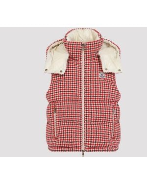 Moncler Niverolle Vest Jacket - Red