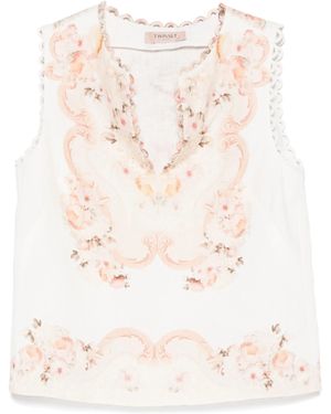 Twinset Top - Natural
