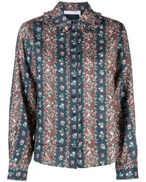See By Chloé Bedrucktes Hemd - Blau