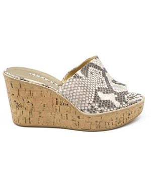 Walter Steiger Platform Mules - White
