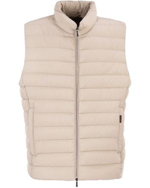 Moorer Calaf S3 Ganzendonsvest - Naturel
