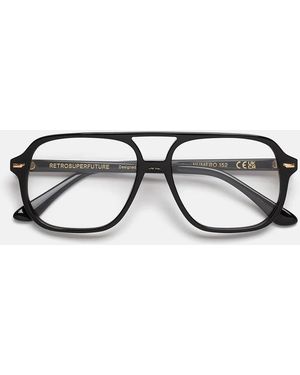 Retrosuperfuture Korrekturbrille Nummer 152 Schwarz Z7 X Schwarz/Transparent Unisex