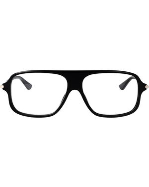 McQueen Aviator Optical Am0555 O 001 - Black
