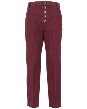 Dondup Pantalone Nima - Rot
