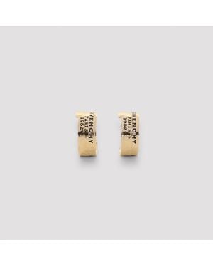 Givenchy Tape Hoepels Oorbellen - Metallic