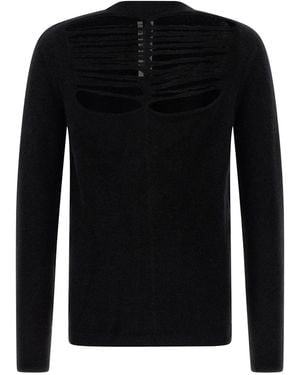 Rick Owens 'Ls Top' Sweater - Black