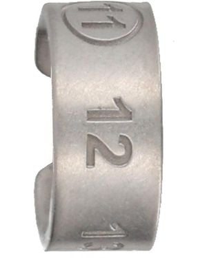 Maison Margiela Ear Cuff Number Reference - Grey