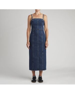 Levi's Seamed Bustier Dress - Blauw