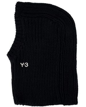 Y-3 Sturmhaube Acryl Schwarz
