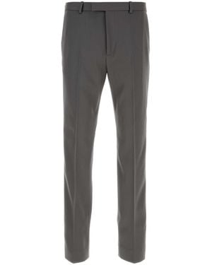 Gucci Grey Stretch Wool Pant