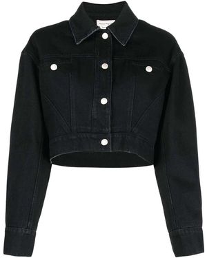 McQueen Denimjacke - Schwarz
