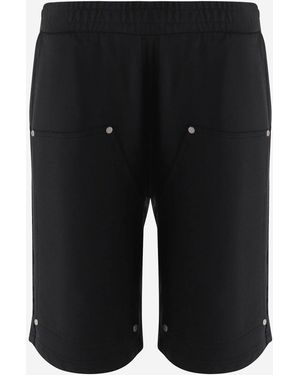 44 Label Group Pantalones cortos de algodón de - Negro