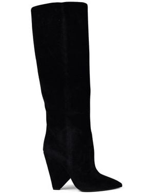 Saint Laurent Niki Laarzen - Zwart