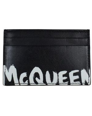 McQueen Alexander Mc Queen Card Holder - Black