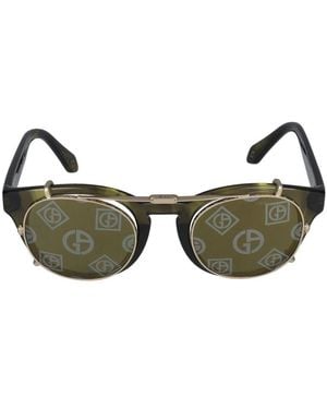 Giorgio Armani Sunglasses 0 Ar8190 U 59871 W Striato Verde /22/145 - Green
