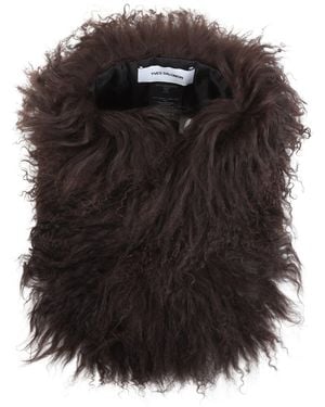 Yves Salomon Collar Scarf - Schwarz