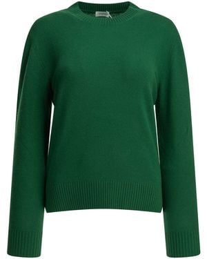 Semler Cashmere Crew-Neck Jumper - Green