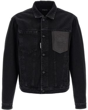 DSquared² Denimjacke - Schwarz