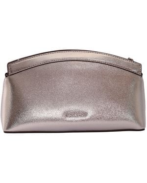 Michael Kors Sm Dome Chn Clutch Xbody - Grau
