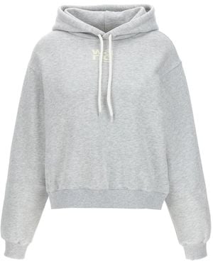 T By Alexander Wang 'Essential Terry' Hoodie - Grey