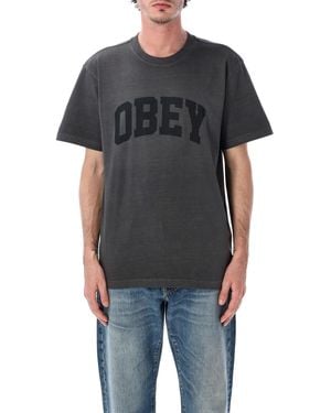 Obey T-Shirts und Polos - Schwarz
