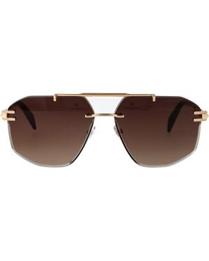 Chopard Aviator Sunglasses Schl23 0300 - Brown