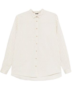 Apuntob Striped Shirt - White