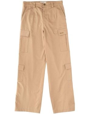 MSGM Relaxed Cargo Pants - Natural