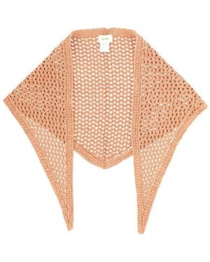 Alysi Knitted Scarf - White