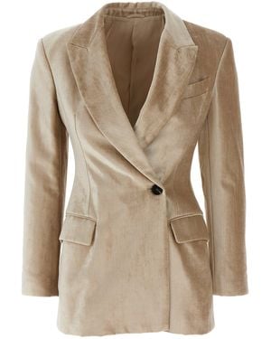 Brunello Cucinelli Coats & Jackets - Natural