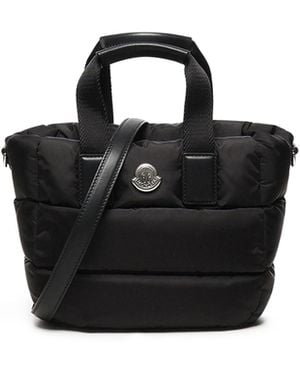 Moncler Micro Caradoc Water Werenty Tote In Zwart
