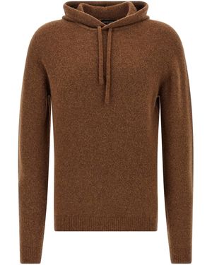 Roberto Collina Kapuzenpullover - Braun