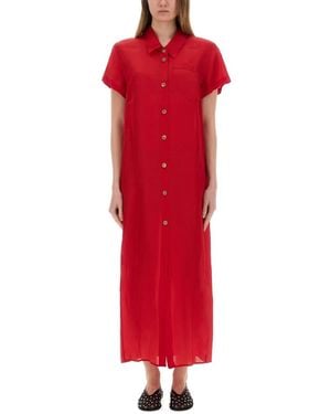 KHAITE Effy Dress - Red