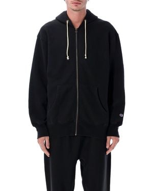 Champion Oversized Zip Hoodie - Blue