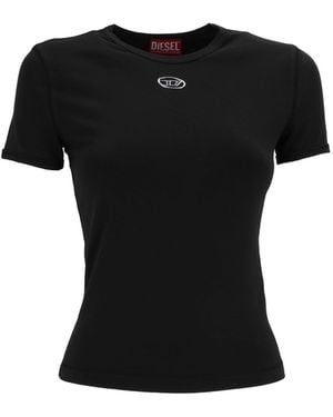 DIESEL T Uncutieslong Od Maglietta - Black