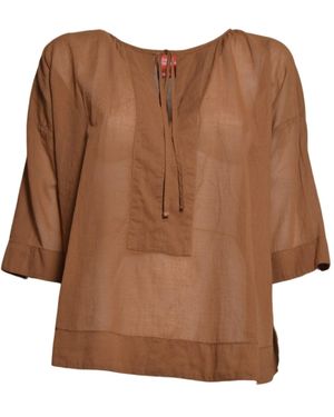 ..,merci Shirts - Braun