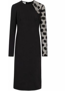 Stella McCartney Stella McCartney Miracle Polka Dots Kleid - Schwarz