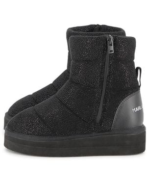KARL LAGERFELD Boots "Moonboots" - Black