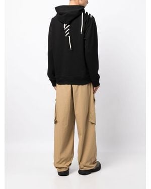Craig Green Hoodie Met Rits - Zwart
