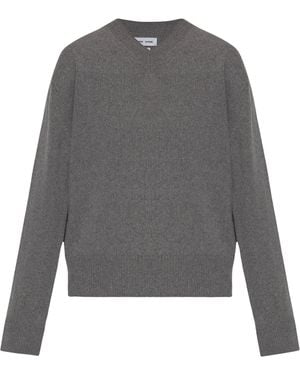 Samsøe & Samsøe Sabirgitte V Neck Jumper - Grey