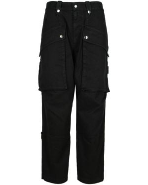 Isabel Marant Jannick' Cotton Pants - Black