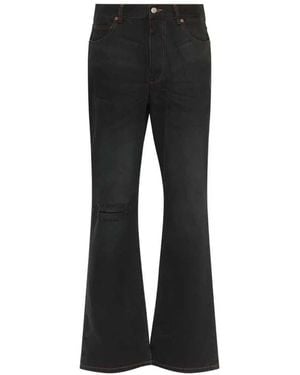 MM6 by Maison Margiela Straight Leg Jeans - Black